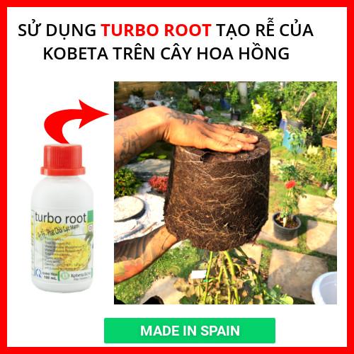 PHÂN BÓN TỐT RỄ TURBO ROOT DÀNH CHO HOA HỒNG - KOBETA GARDEN