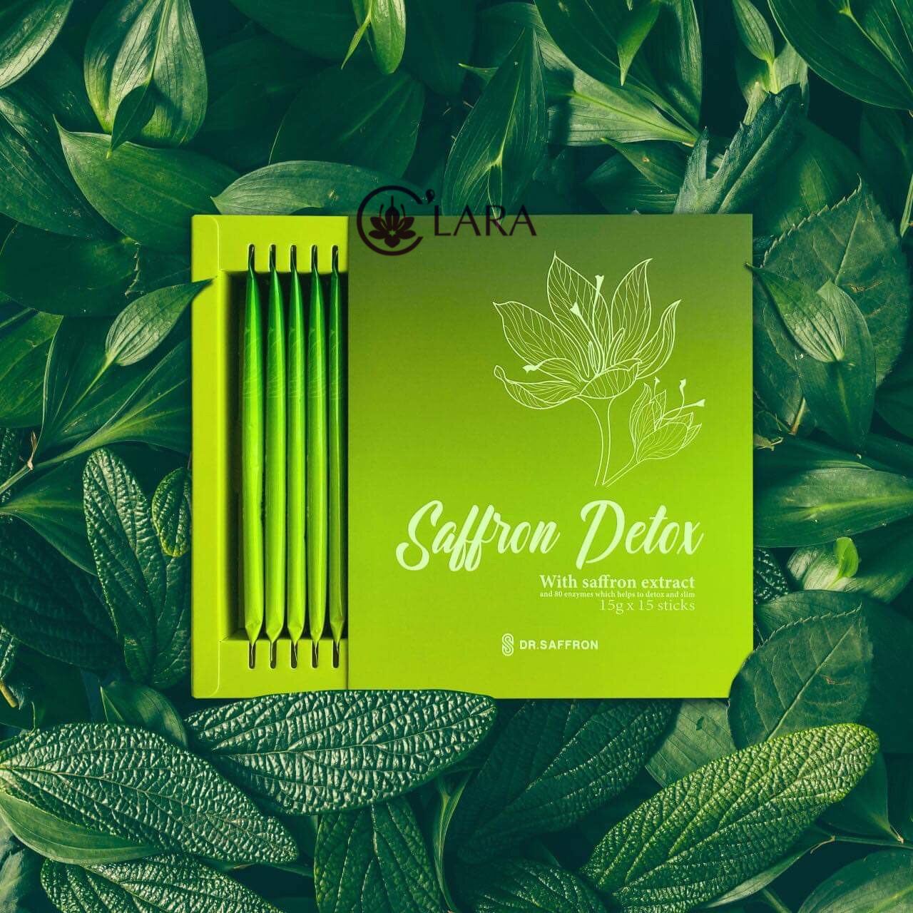 Saffron Detox dạng thạch 15 gói/ hộp