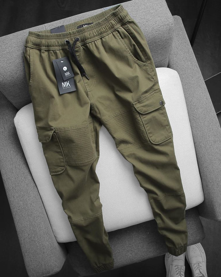 Quần jogger kaki túi hộp, chất vải kaki dày, mềm có giãn tốt cùng thiết kế trẻ trung, phong cac