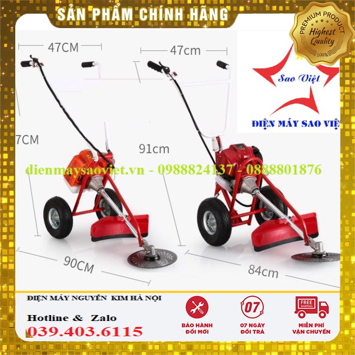 Máy cắt cỏ đẩy tay Honda GX35 (4 thì) chính hãng