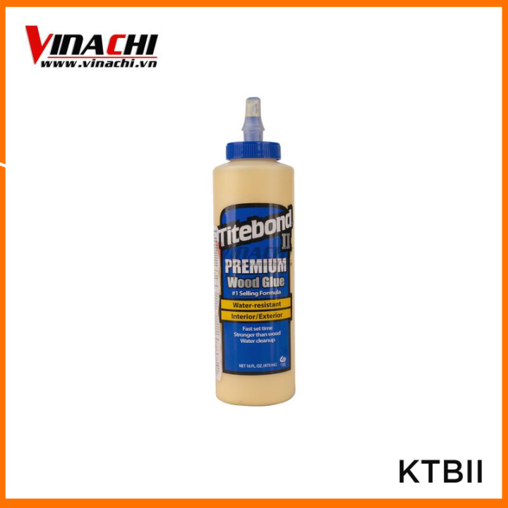 Keo Dán Gỗ Titebond II Loại Bé 473ml - Dán Nội Thất Ngoại Thất