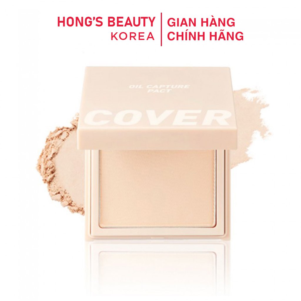 Phấn Phủ Kiềm Dầu Peripera Oil Capture Pact Siêu Mịn - Hongs Beauty