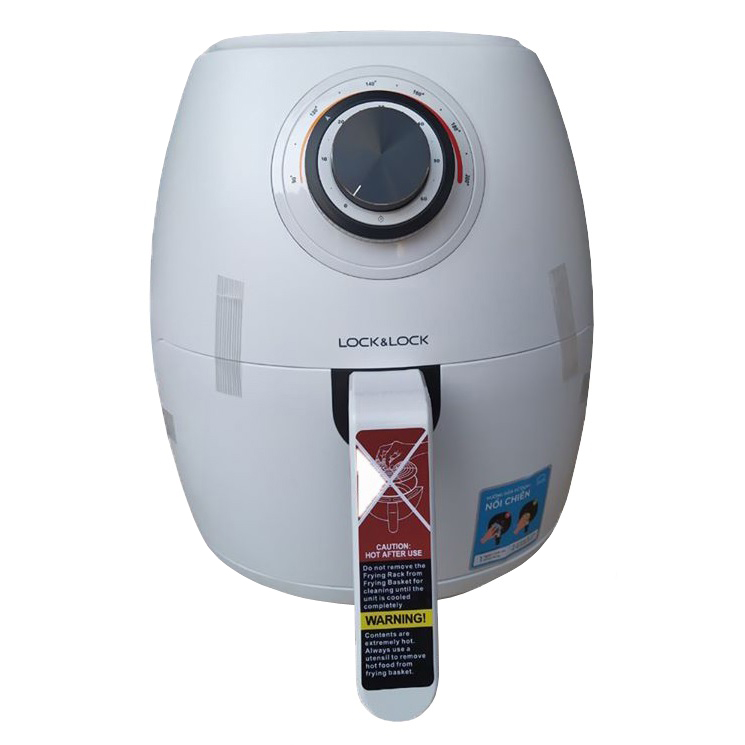 Nồi chiên không dầu lock&lock ejf148wht 3.6l 1300w - giảm lượng chất béo trong thực phẩm