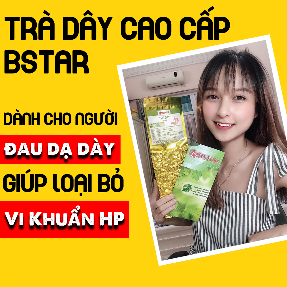 Trà dây cao cấp BSTAR - Hết đau dạ dày - Loại bỏ vi khuẩn HP - Tiêu viêm - Liền sẹo- 1 Gói 250g