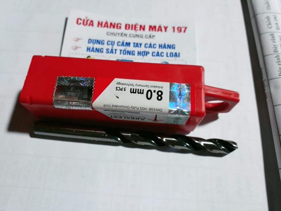 Mũi khoan inox 6mm Arbalest chính hãng