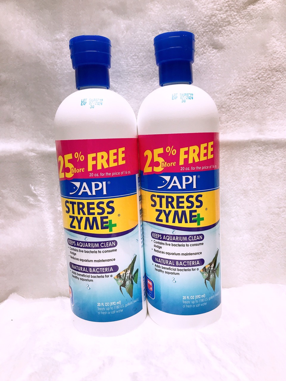 Vi sinh sống dành cho hồ cá cảnh api stress zyme 592ml chuyên dụng cho cá koi – rồng nk mỹ
