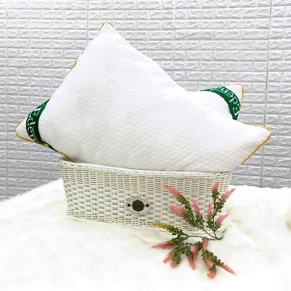 Ruột gối deluxe edena viền vàng cao cấp mang đến cảm giác êm ái và mát mịn