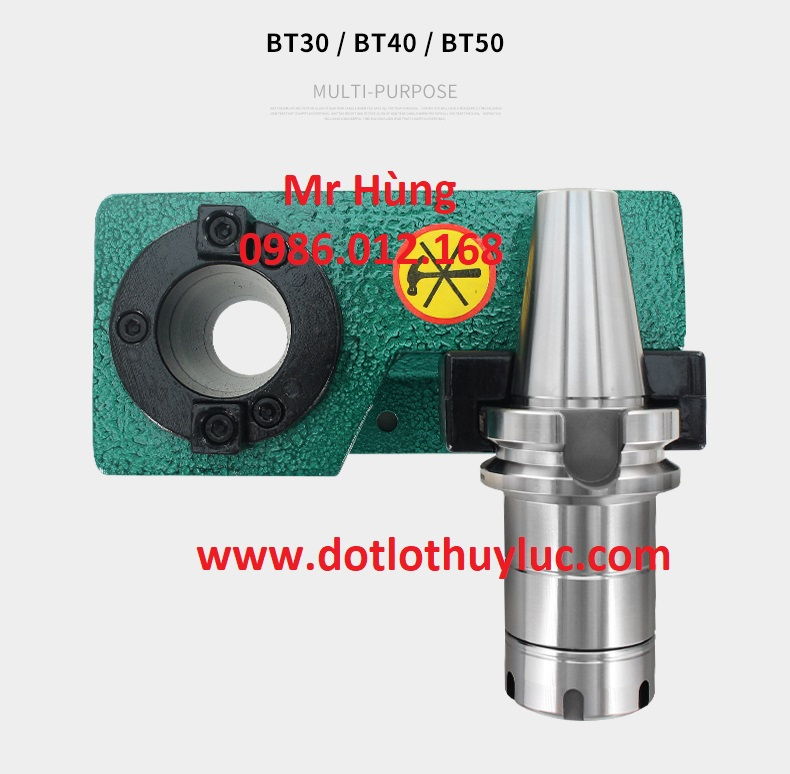 BT40 Bộ tháo bầu kẹp BT, HSK, Bộ tháo chuôi BT, Bộ tháo dao nhanh, dụng cụ tháo bầu kẹp BT, HSK