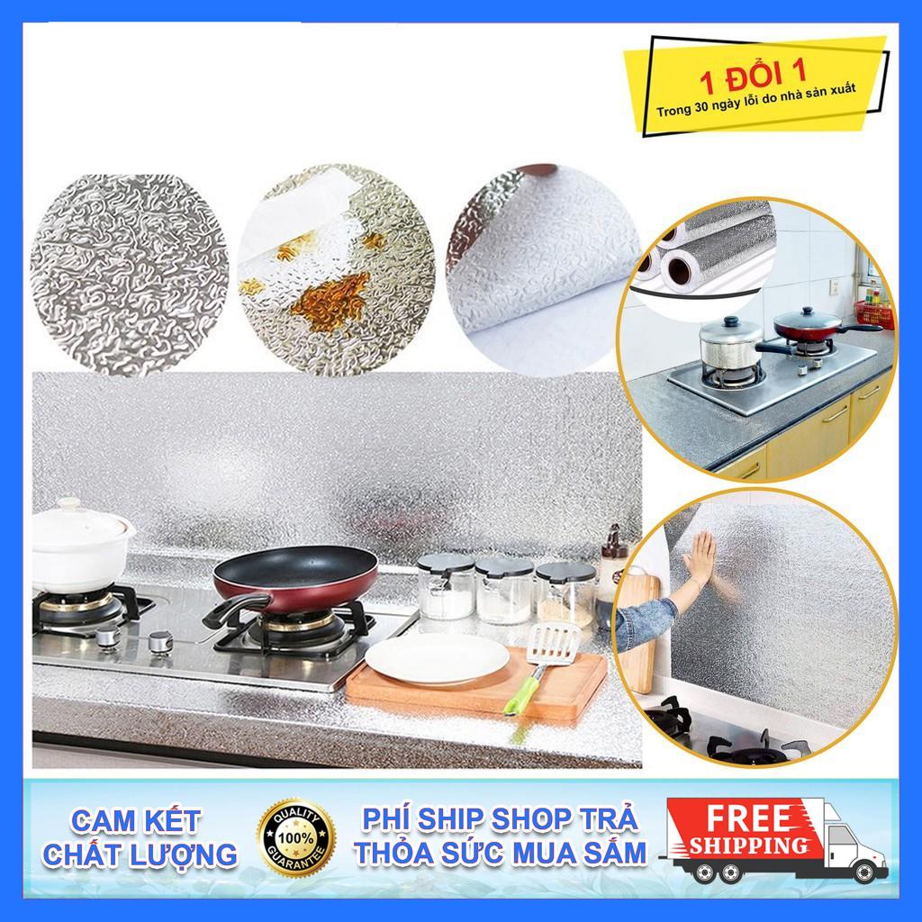 Giấy bạc dán tường, cuộn giấy bạc dán bếp cách nhiệt, chống thấm dầu mỡ, miếng dán tiện ích cho căn bếp của bạn
