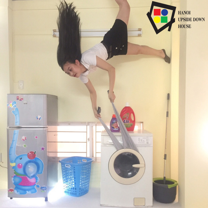 E-Voucher tham quan Nhà đảo ngược Hà Nội