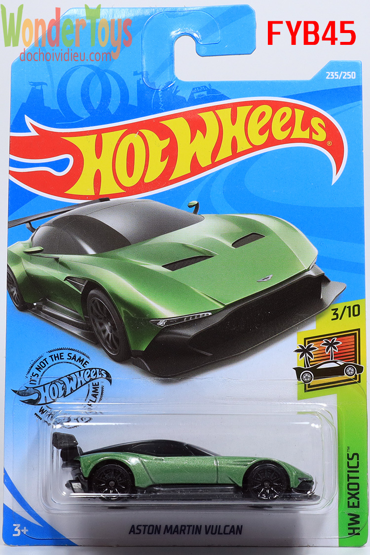 Xe mô hình hot wheels aston martin vulcan collections hw exotics - 2019 - fyb45