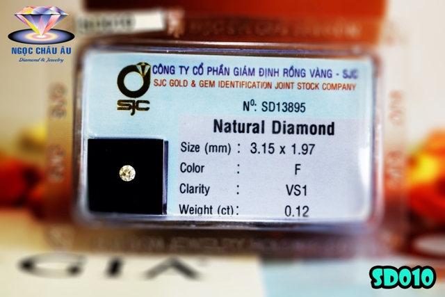 [HCM]SD010-Kim cương Thiên nhiên 3.15 x1.97mm - F/VS1- 0.12ct (SD13895)