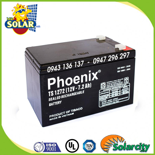 [HCM]BÌNH ẮC QUY 12V-7.5Ah - MỚI - CHÍNH HÃNG PHOENIX