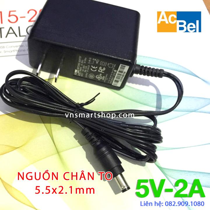 Bộ đổi nguồn adapter 5V 2A chân TO dùng cho TVBOX, máy hút sữa và các loại Đầu thu DVB T2...hàng công ty chất lượng cao