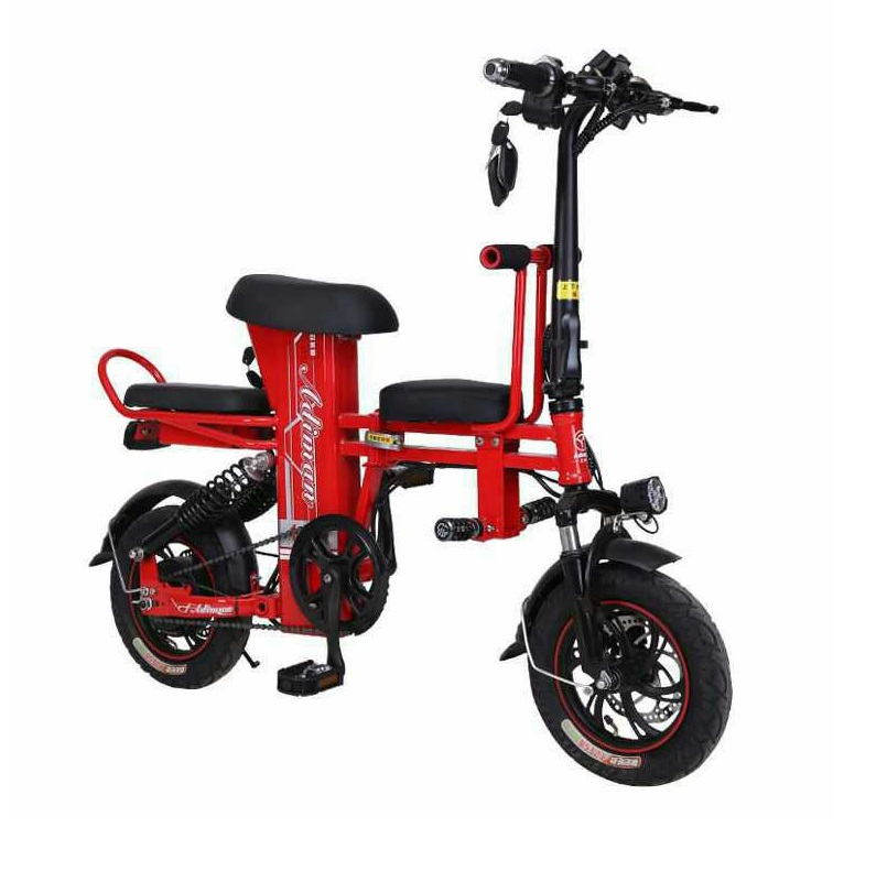 Xe Đạp Điện Gấp Gọn  Xe Điện Mini Adman - A2  Pin 48V - 8A-20A  Quảng Đường Đi Lên Tới 100Km