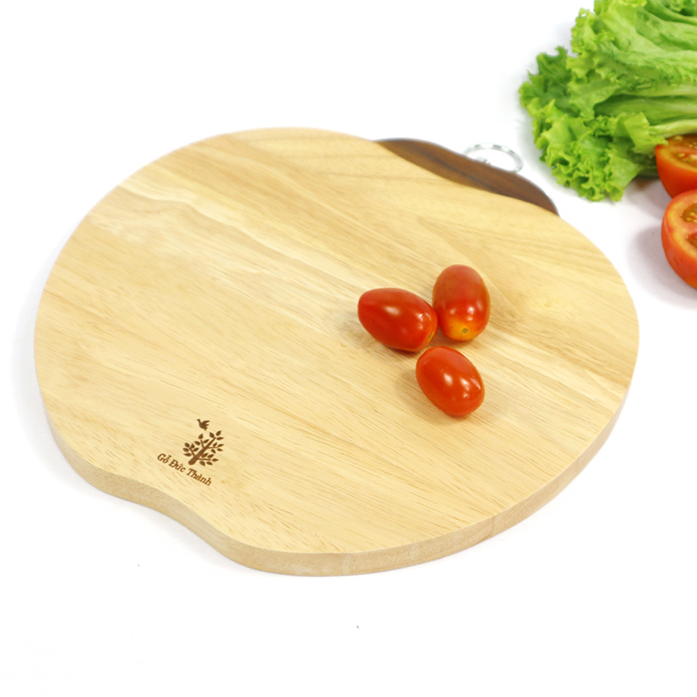 Thớt gỗ hình quả cà chua- Gỗ Đức Thành - 02831