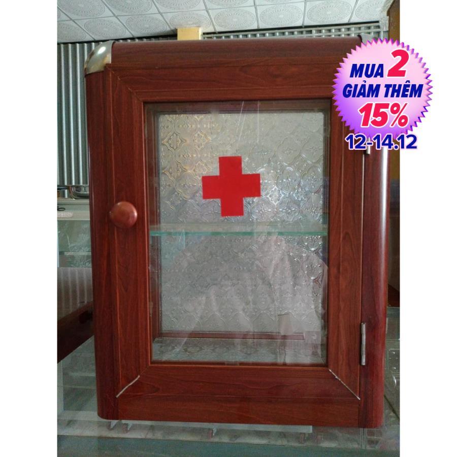 Tủ đựng thuốc Y tế gia đình treo tường dài 27cm rộng 18cm cao 35cm