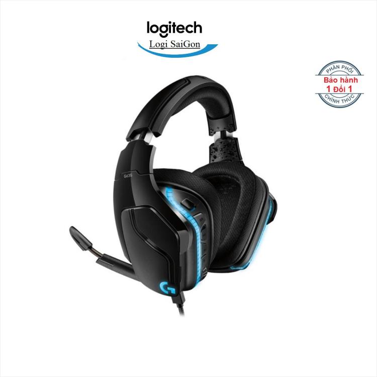Tai nghe game logitech g633s âm thanh vòm rgb 7.1