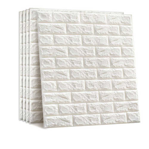 10 tấm xốp dán tường giả gạch 70x77
