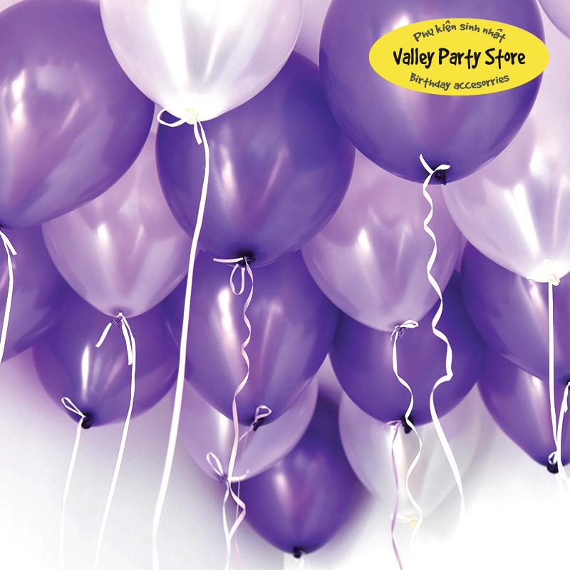 Combo 50 Bóng Nhũ Siêu Dễ Thương Kèm Ruy Băng