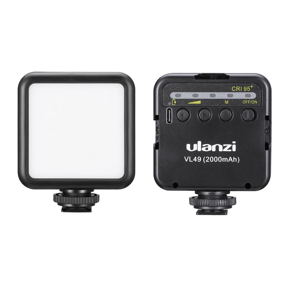 Ulanzi VL49 Mini LED Video Light - Đèn hỗ trợ quay video Vlog.