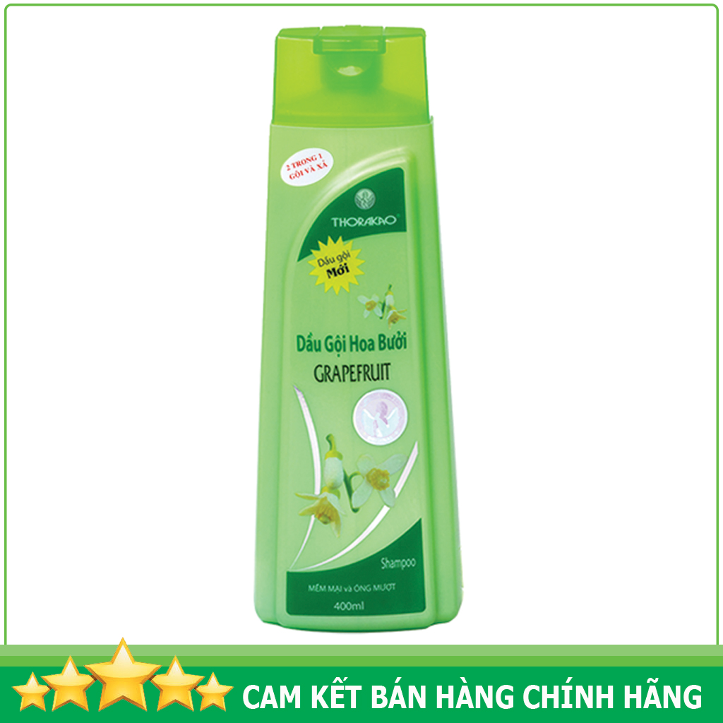 Dầu gội và xả hoa bưởi giảm rụng tóc, kích thích mọc tóc 400ml Thorakao