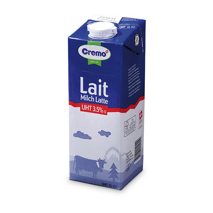 Sữa Tươi Tiệt Trùng Thụy Sỹ Cremo 3.5% Chất Béo (1 Lít)