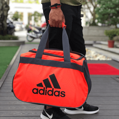 Túi trống Adidas chính hãng một ngăn cam
