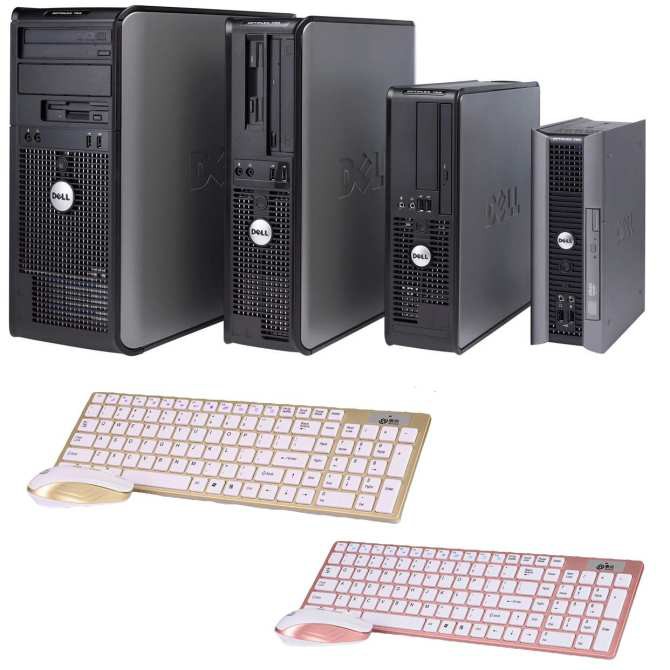 Bàn phím + chuột máy tính md -260