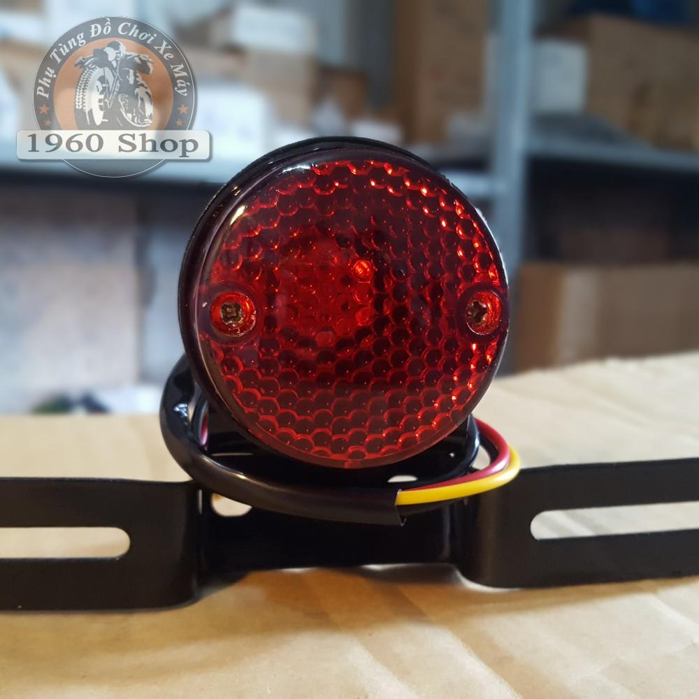 Hậu xe máy độ Tổ Ong có kèm pad biển số chất liệu thép sơn tĩnh điện Phù hợp độ Cafe Racer Tracker Win 67 Dream CUB và các loại xe