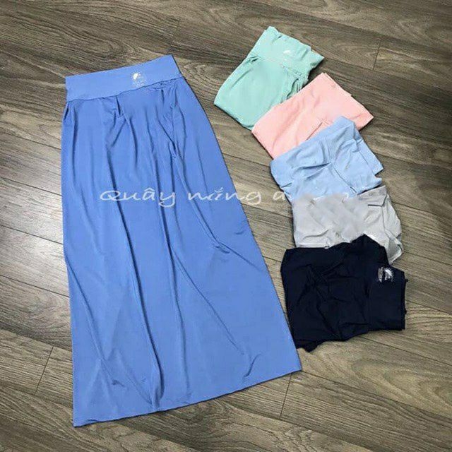 Váy quây chống nắng thông hơi Chất vải thoáng mát mùa hè (Shop Bông nguyễn)
