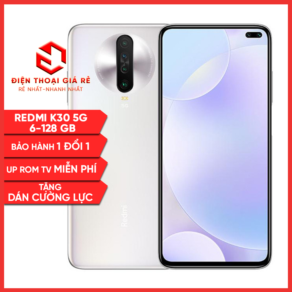 Điện Thoại XIAOMI REDMI K30 - 5G  - RAM 6-64GB/6-128GB [Giá Rẻ, Bảo hành 3 tháng1 đổi 1]