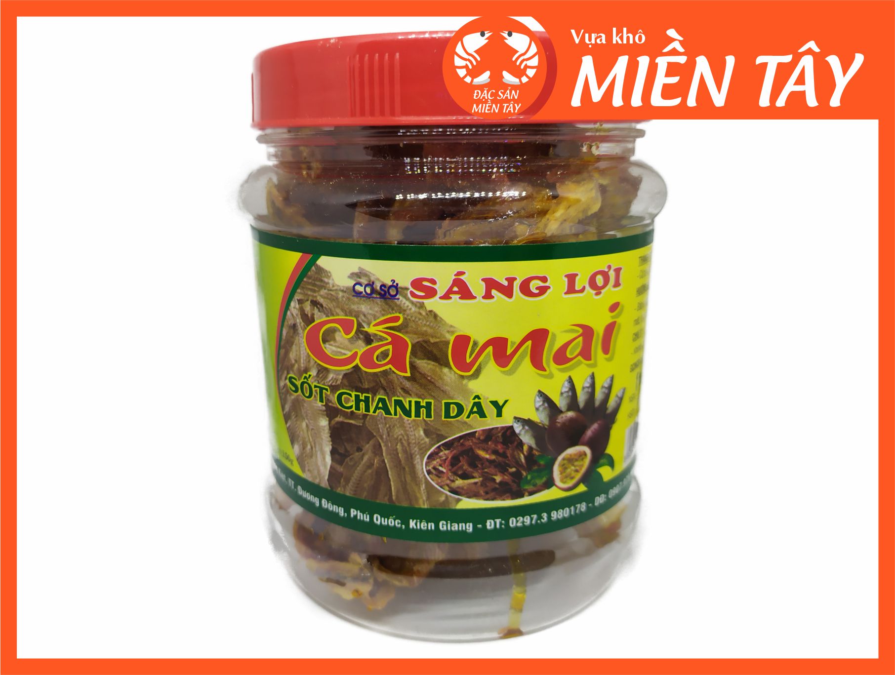 Cá Mai sốt chanh dây – hũ 150 gr