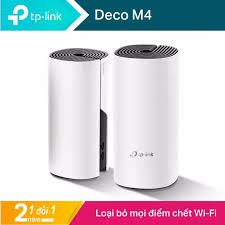 Wi-Fi Mesh Cho Toàn Ngôi Nhà AC1200 Deco M4 -1-pack - HÀNG CHÍNH HÃNG