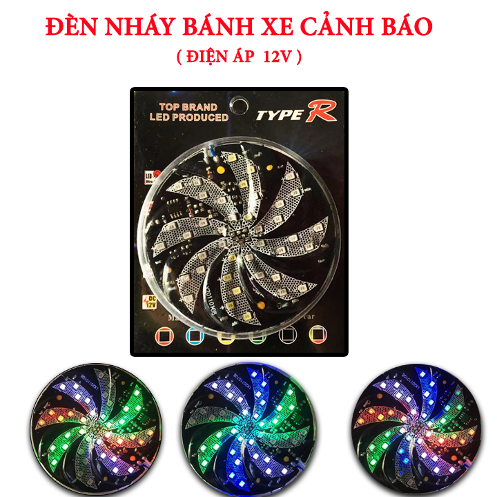 Nháy Cảnh Báo Bánh Xe Size Nhỏ