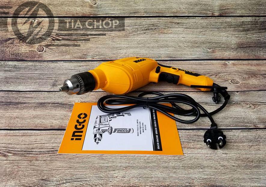 [HCM]13mm Máy khoan búa 650W INGCO ID6538E