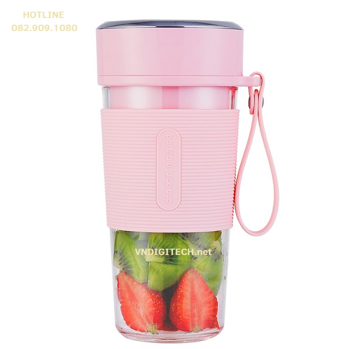 [New 2022] Máy xay sinh tố cầm tay sạc pin Juice Cup JC-08 Cốc xay sạc pin tiện lợi mang đi Mọi lúc, Mọi nơi (Hàng Nhập khẩu chất lượng cao) giá re hơn EJJ321 LL