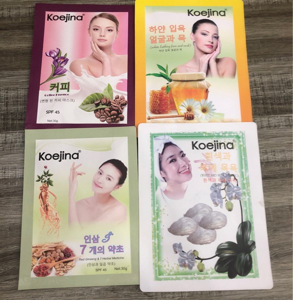 Koejina Tắm Trắng Mặt Và Cổ 30g