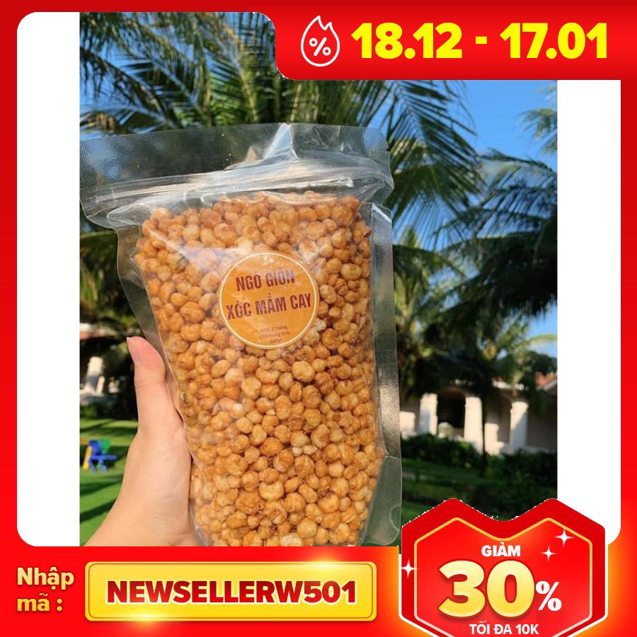 Ngô xóc mắm giòn cay giá 39k/ túi 500g