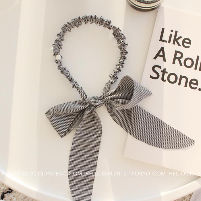 [HCM]Cài tóc băng đô phối dây tạo kiểu nơ + thắt bím siêu xinh