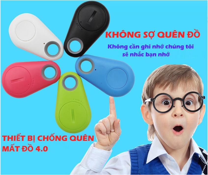 THIẾT BỊ CHỐNG QUÊN, CHỐNG MẤT DI ĐỘNG - THIẾT BỊ CHỐNG QUÊN ĐỒ 4.0. Kết nối điện thoại thông minh, theo dõi nhắc nhở Smart, Automatic connection reminder. TẶNG KÈM PIN DỰ PHÒNG THAY THẾ CỦA NHẬT 40k