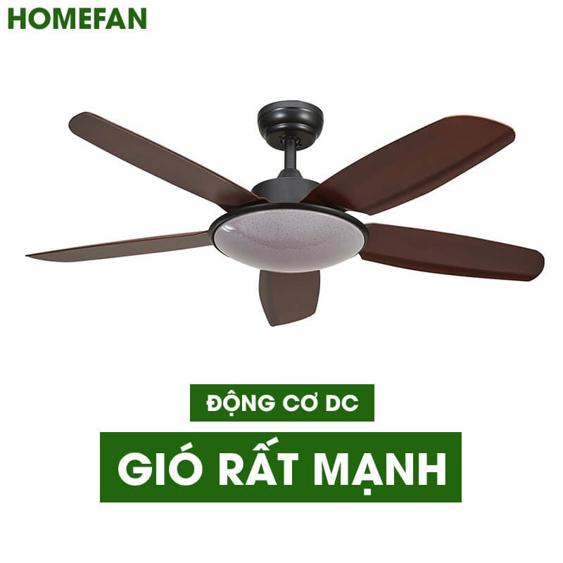 Quạt trần đèn hiện đại - hl-fan699