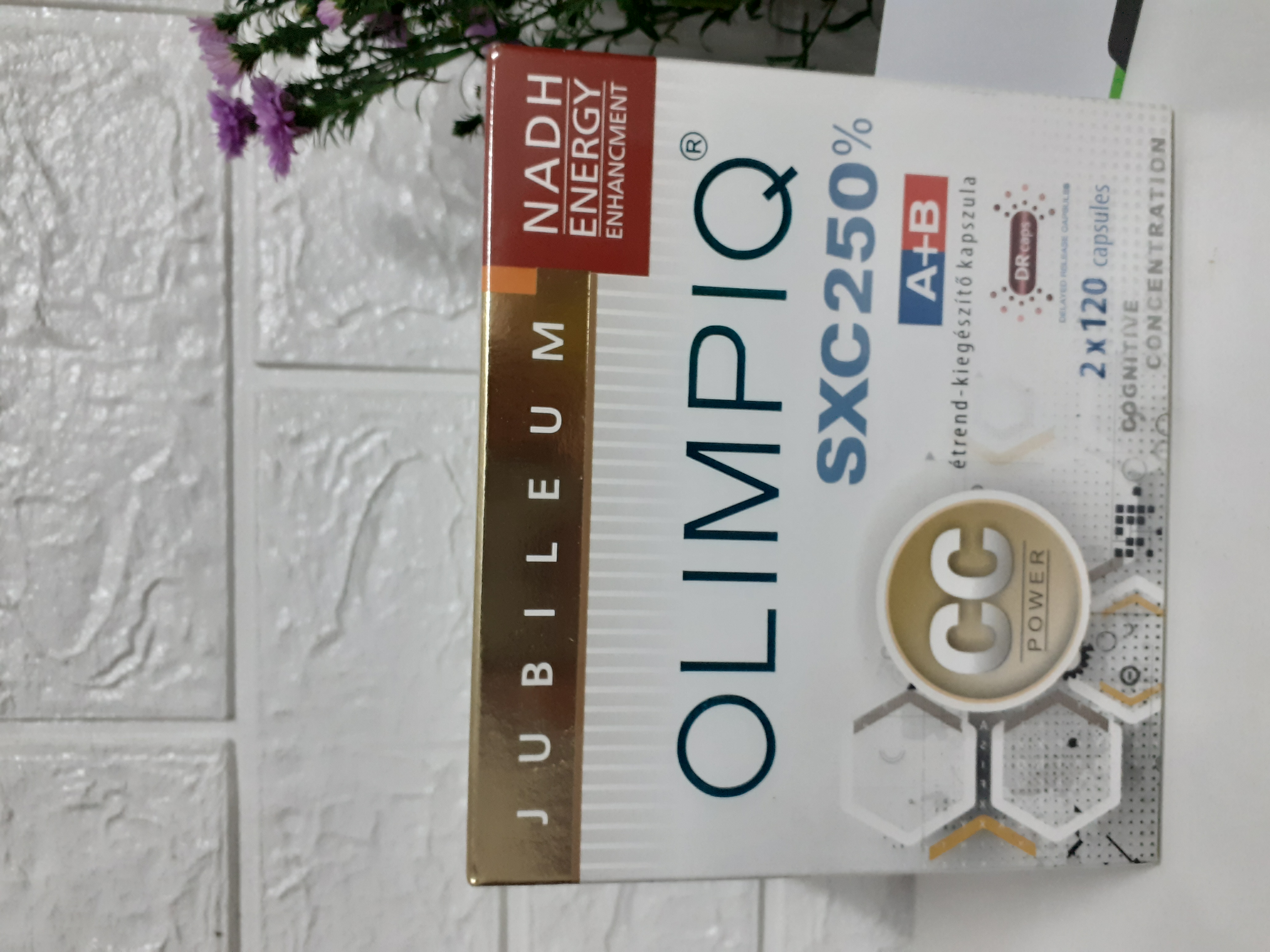 Tăng sinh tế bào gốc Olimpiq SXC 250% CC (120 viên x 2) lọ)