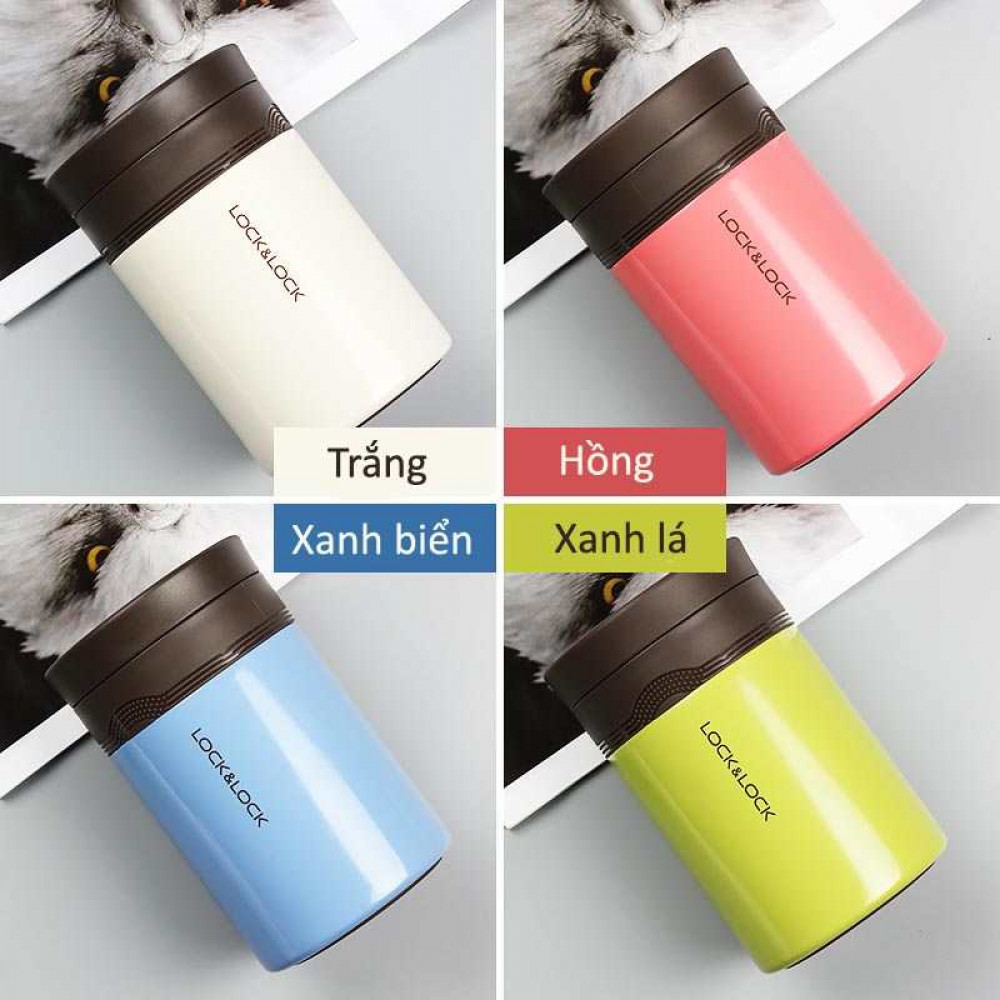 Bình giữ nhiệt đựng thức ăn cao cấp Lock&Lock Column Food Jar LHC8024 500ml