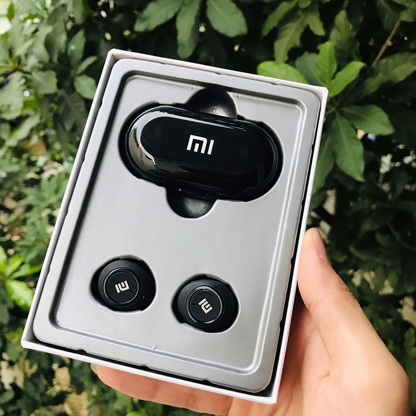 Tai nghe bluetooth không dây nhét tai airdots redmi 2, âm thanh true wireless công nghệ 5.0, cảm biến tự động kết nối - mã giảm giá twse04ls - taros