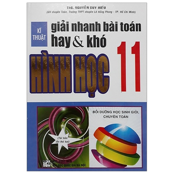 Sách KĨ THUẬT GIẢI NHANH BÀI TOÁN HAY VÀ KHÓ HÌNH HỌC 11