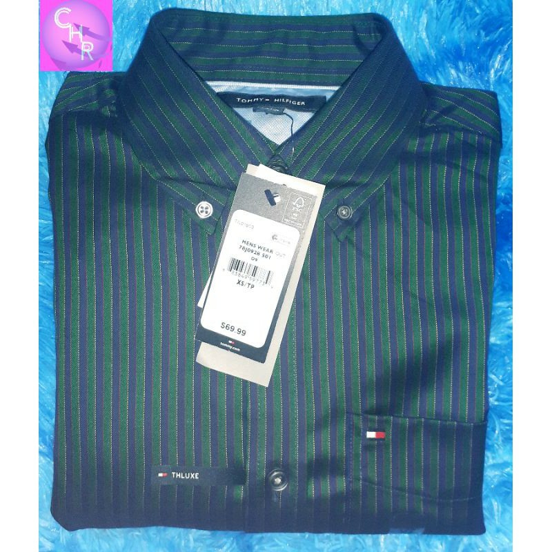 Áo sơ mi nam hiệu Tomy Hilfiger size XS/S/M
