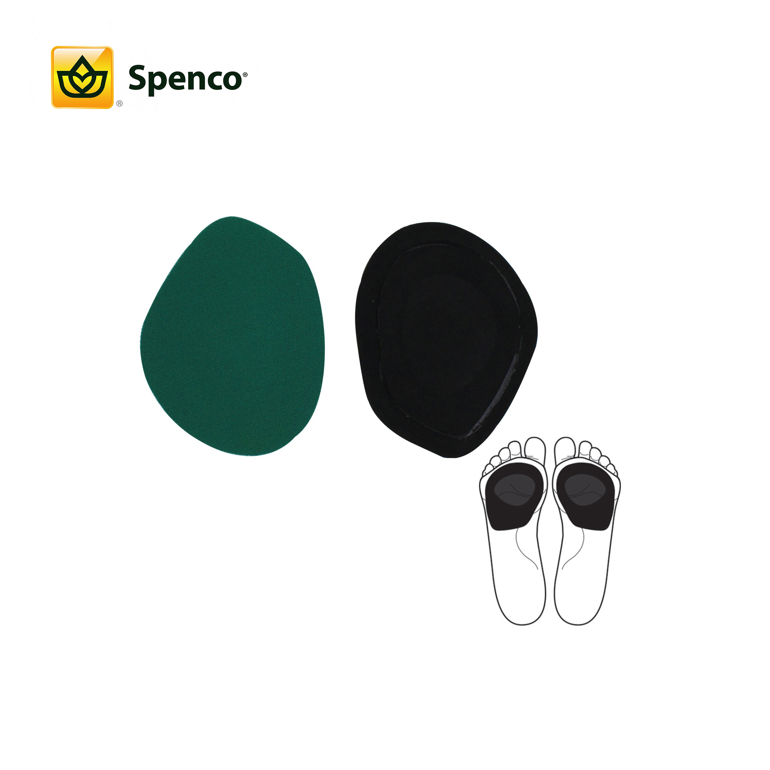 Đệm lót giảm đau mũi bàn chân Spenco RX Ball Of Foot 32-110