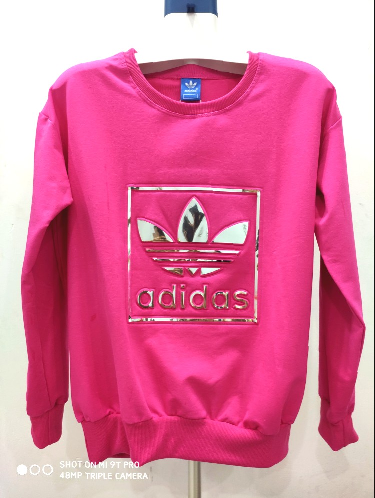 Áo sweater nỉ dày tay thun dài tay áo đôi nhóm form rộng style