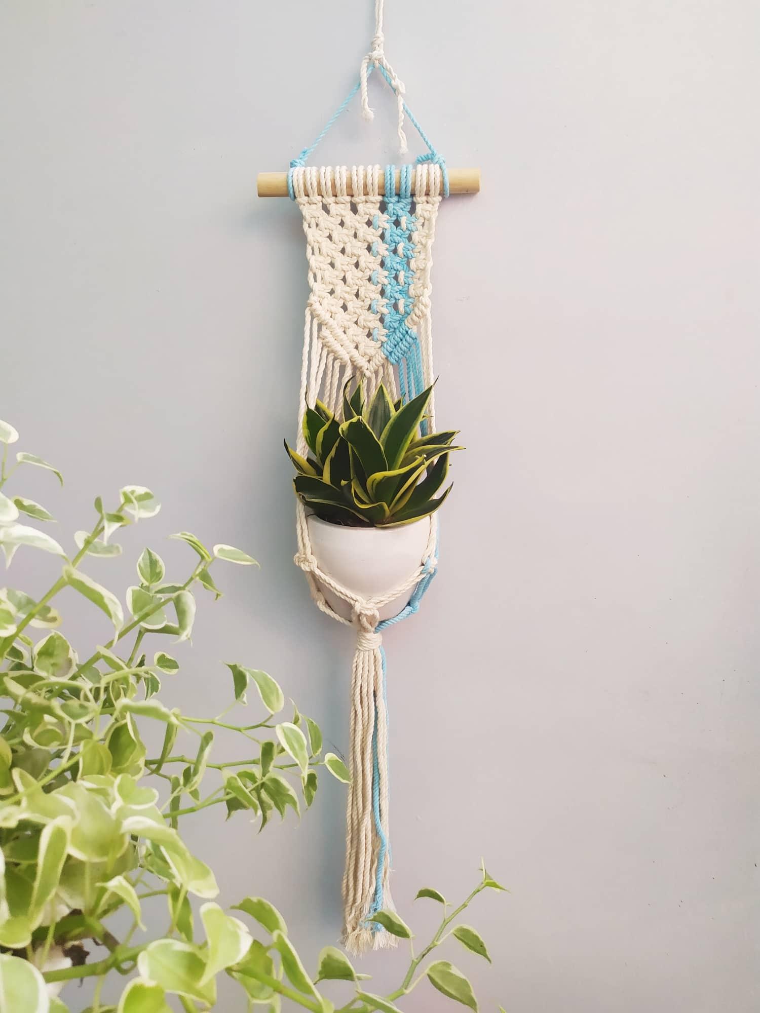 Dây treo cây giỏ treo cây Macrame